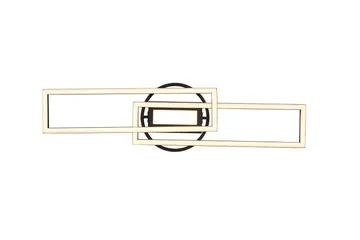 Twister LED-loftlampe MatSort - Belysning - Lamper & indendørsbelysning - Køkkenlampe - Loftlampe køkken