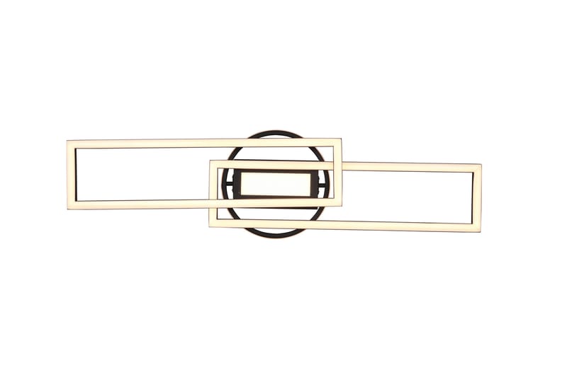 Twister LED-loftlampe MatSort - Belysning - Lamper & indendørsbelysning - Køkkenlampe - Loftlampe køkken