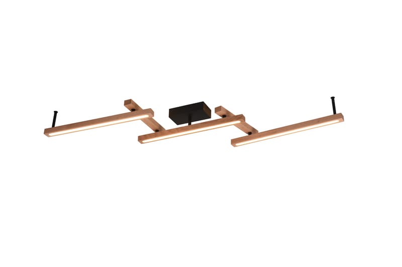 Trio Lighting Bellari LED plafond træ - Belysning - Lamper & indendørsbelysning - Køkkenlampe - Loftlampe køkken