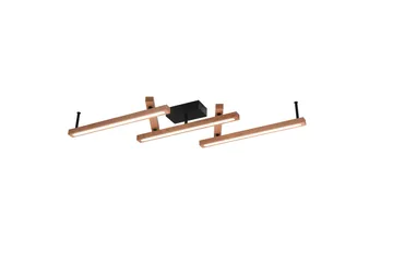 Trio Lighting Bellari LED plafond træ - Belysning - Lamper & indendørsbelysning - Køkkenlampe - Loftlampe køkken