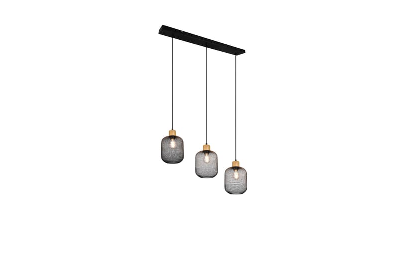 Trio Lighting Calimero loftlampe 3L E27 matsort - Matsort - Belysning - Lamper & indendørsbelysning - Køkkenlampe - Loftlampe køkken
