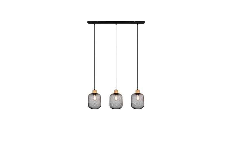 Trio Lighting Calimero loftlampe 3L E27 matsort - Matsort - Belysning - Lamper & indendørsbelysning - Køkkenlampe - Loftlampe køkken