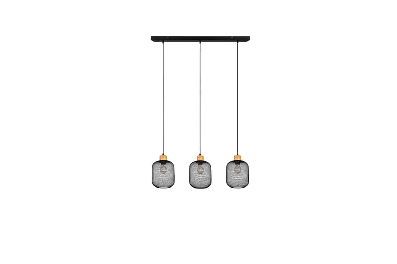 Trio Lighting Calimero loftlampe 3L E27 matsort - Matsort - Belysning - Lamper & indendørsbelysning - Køkkenlampe - Loftlampe køkken
