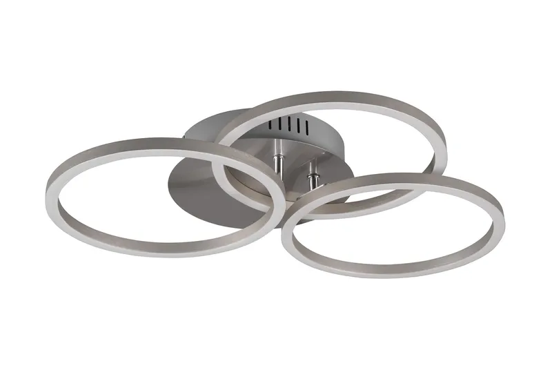 Trio Lighting Circle LED plafond børstet stål - Belysning - Lamper & indendørsbelysning - Køkkenlampe - Loftlampe køkken