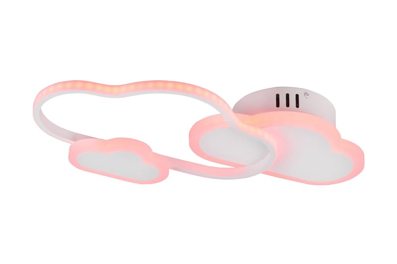 Trio Lighting Cloudy LED plafond mat hvid RGBW - Belysning - Lamper & indendørsbelysning - Køkkenlampe - Loftlampe køkken