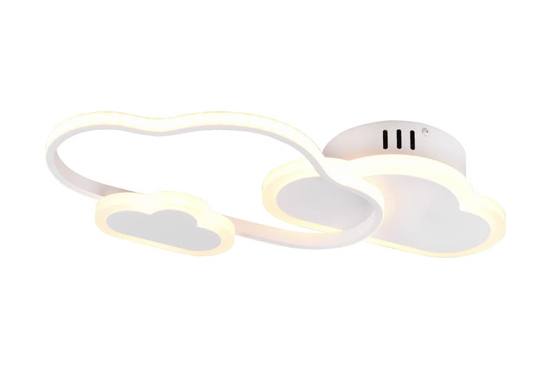Trio Lighting Cloudy LED plafond mat hvid RGBW - Belysning - Lamper & indendørsbelysning - Køkkenlampe - Loftlampe køkken