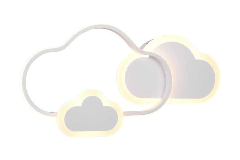 Trio Lighting Cloudy LED plafond mat hvid RGBW - Belysning - Lamper & indendørsbelysning - Køkkenlampe - Loftlampe køkken