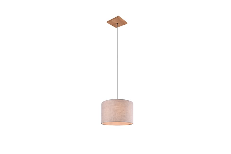 Trio Lighting Elmau loftlampe 1L E27 træ/beige - Belysning - Lamper & indendørsbelysning - Køkkenlampe - Loftlampe køkken