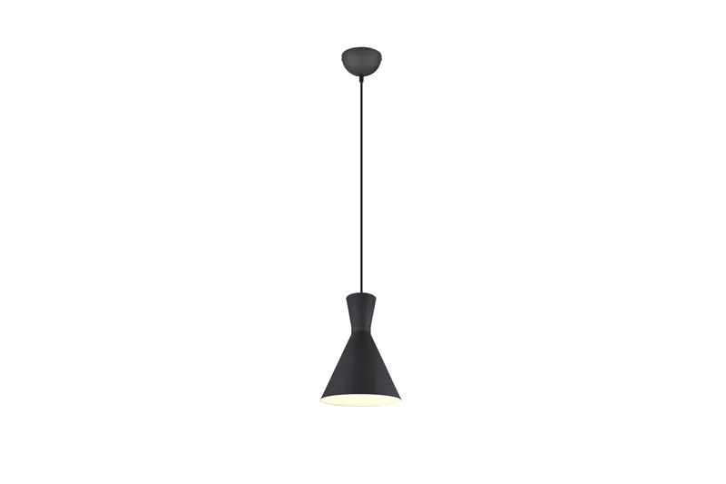 Trio Lighting Enzo loftlampe E27 matsort, Matsort