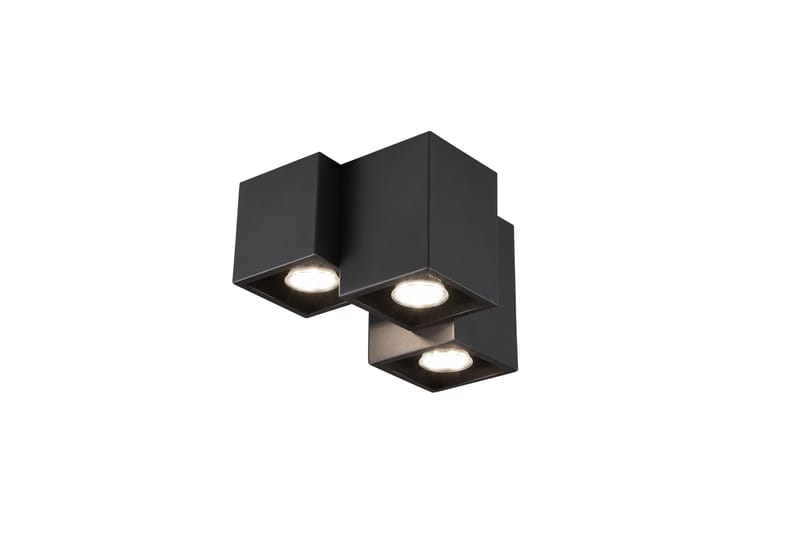 Trio Lighting Fernando plafond 3L GU10 matsort - Matsort - Belysning - Lamper & indendørsbelysning - Køkkenlampe - Loftlampe køkken