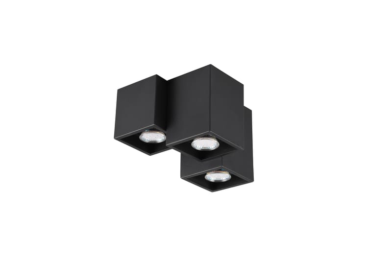 Trio Lighting Fernando plafond 3L GU10 matsort - Matsort - Belysning - Lamper & indendørsbelysning - Køkkenlampe - Loftlampe køkken