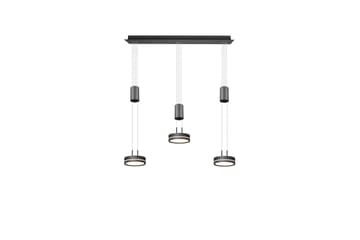 Trio Lighting Franklin LED loftlampe 3L antracit - Belysning - Lamper & indendørsbelysning - Køkkenlampe - Loftlampe køkken