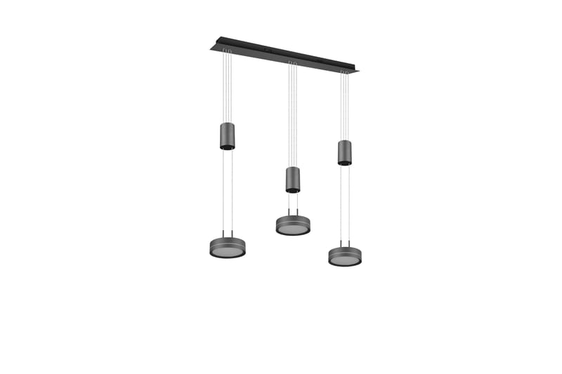 Trio Lighting Franklin LED loftlampe 3L antracit - Belysning - Lamper & indendørsbelysning - Køkkenlampe - Loftlampe køkken