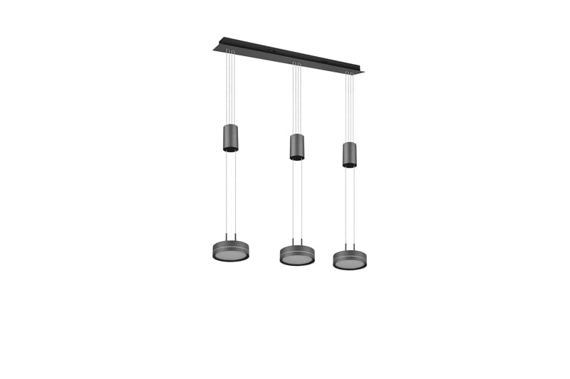 Trio Lighting Franklin LED loftlampe 3L antracit - Belysning - Lamper & indendørsbelysning - Køkkenlampe - Loftlampe køkken