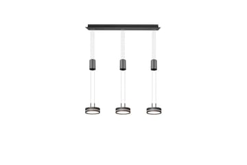 Trio Lighting Franklin LED loftlampe 3L antracit - Belysning - Lamper & indendørsbelysning - Køkkenlampe - Loftlampe køkken