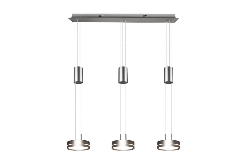 Trio Lighting Franklin LED loftlampe 3L børstet stål - Belysning - Lamper & indendørsbelysning - Køkkenlampe - Loftlampe køkken