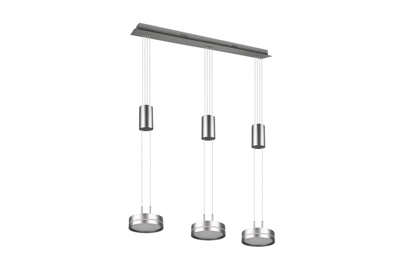 Trio Lighting Franklin LED loftlampe 3L børstet stål - Belysning - Lamper & indendørsbelysning - Køkkenlampe - Loftlampe køkken
