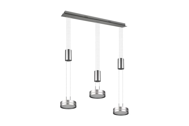 Trio Lighting Franklin LED loftlampe 3L børstet stål - Belysning - Lamper & indendørsbelysning - Køkkenlampe - Loftlampe køkken
