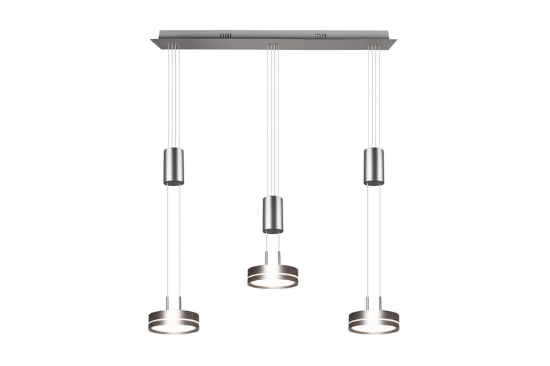 Trio Lighting Franklin LED loftlampe 3L børstet stål - Belysning - Lamper & indendørsbelysning - Køkkenlampe - Loftlampe køkken