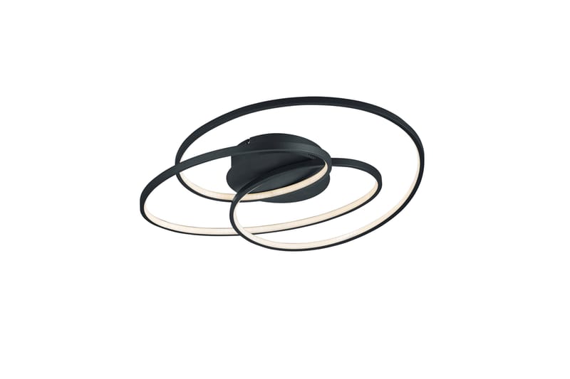 Trio Lighting Gale plafond 60 cm matsort - Belysning - Lamper & indendørsbelysning - Køkkenlampe - Loftlampe køkken