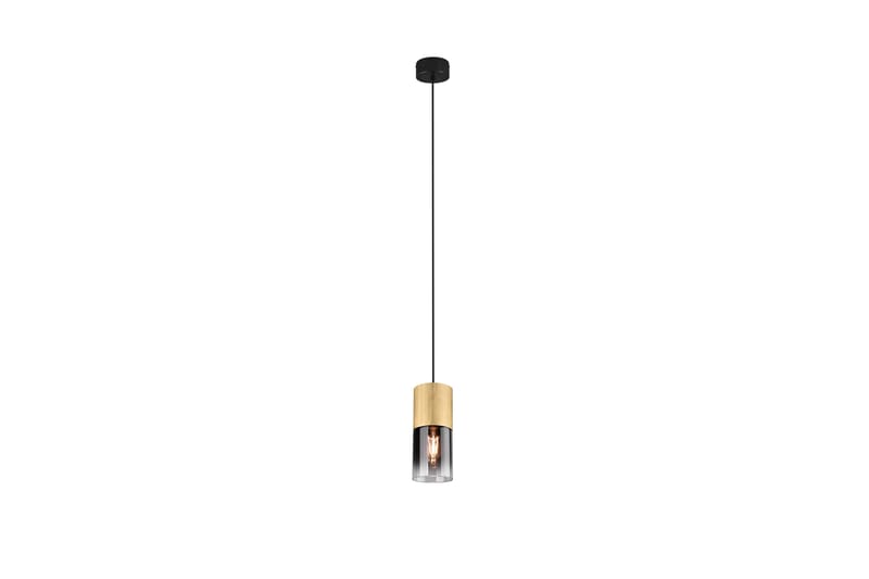 Trio Lighting Robin loftlampe 1L E27 mat messing/røgfarvet - Belysning - Lamper & indendørsbelysning - Køkkenlampe - Loftlampe køkken