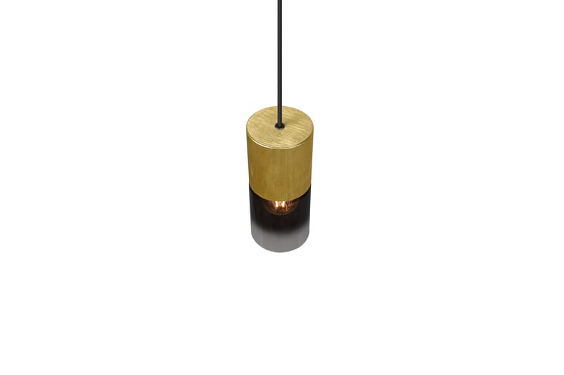 Trio Lighting Robin loftlampe 1L E27 mat messing/røgfarvet - Belysning - Lamper & indendørsbelysning - Køkkenlampe - Loftlampe køkken