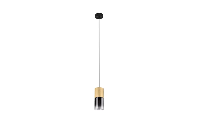 Trio Lighting Robin loftlampe 1L E27 mat messing/røgfarvet - Belysning - Lamper & indendørsbelysning - Køkkenlampe - Loftlampe køkken