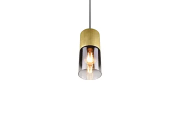 Trio Lighting Robin loftlampe 1L E27 mat messing/røgfarvet - Belysning - Lamper & indendørsbelysning - Køkkenlampe - Loftlampe køkken