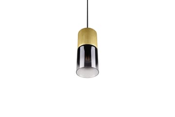 Trio Lighting Robin loftlampe 1L E27 mat messing/røgfarvet - Belysning - Lamper & indendørsbelysning - Køkkenlampe - Loftlampe køkken