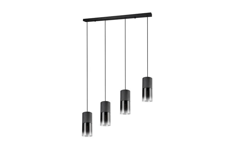 Trio Lighting Robin loftlampe 4L E27 matsort - Belysning - Lamper & indendørsbelysning - Køkkenlampe - Loftlampe køkken