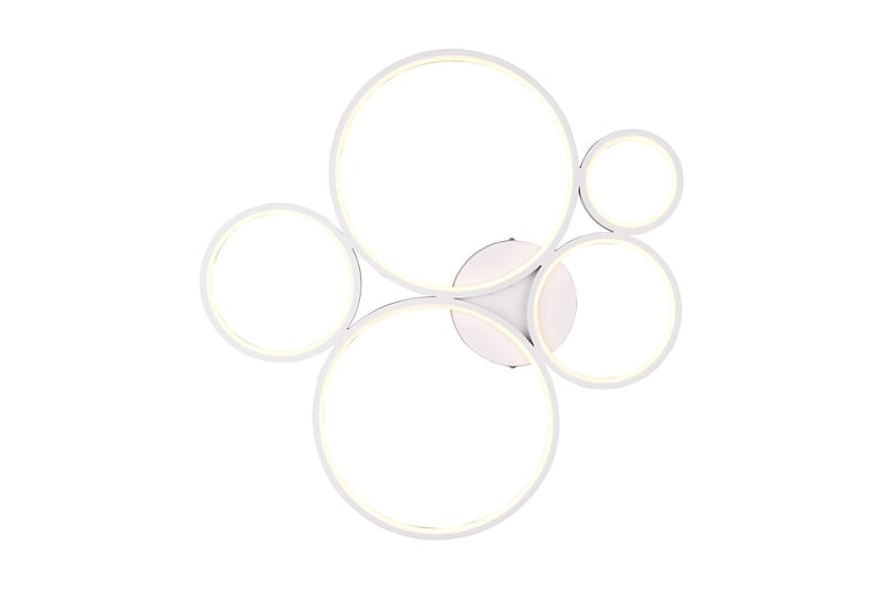 Trio Lighting Rondo LED plafond mat hvid 5L - Belysning - Lamper & indendørsbelysning - Køkkenlampe - Loftlampe køkken