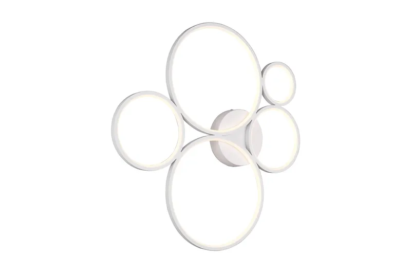 Trio Lighting Rondo LED plafond mat hvid 5L - Belysning - Lamper & indendørsbelysning - Køkkenlampe - Loftlampe køkken