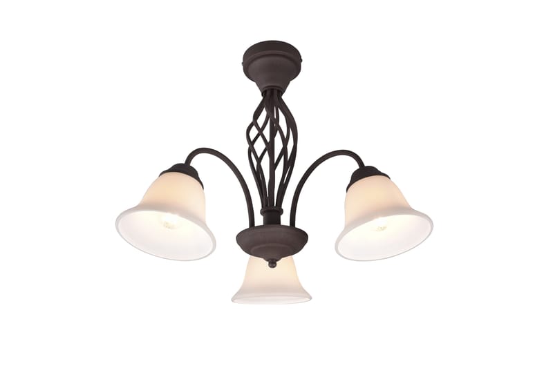 Trio Lighting Rostica plafond 3L E27 rustik - Belysning - Lamper & indendørsbelysning - Køkkenlampe - Loftlampe køkken