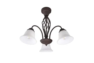 Trio Lighting Rostica plafond 3L E27 rustik - Belysning - Lamper & indendørsbelysning - Køkkenlampe - Loftlampe køkken