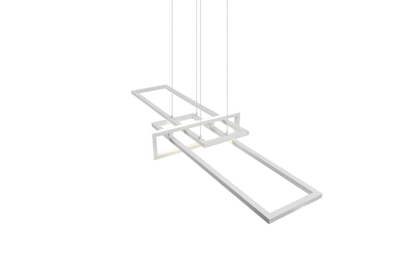 Trio Lighting Salinas LED loftlampe mat hvid - Belysning - Lamper & indendørsbelysning - Køkkenlampe - Loftlampe køkken