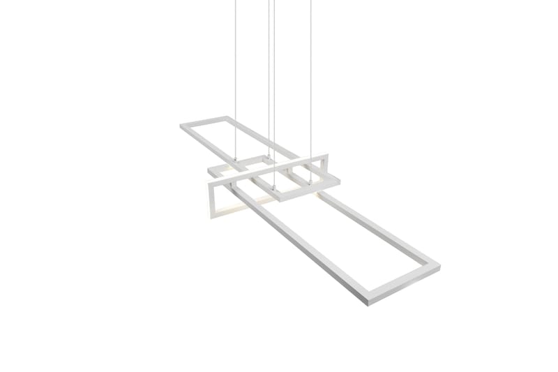 Trio Lighting Salinas LED loftlampe mat hvid - Belysning - Lamper & indendørsbelysning - Køkkenlampe - Loftlampe køkken