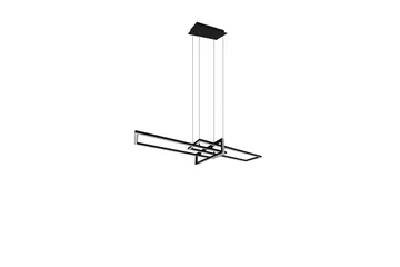 Trio Lighting Salinas LED loftlampe matsort - Matsort - Belysning - Lamper & indendørsbelysning - Køkkenlampe - Loftlampe køkken