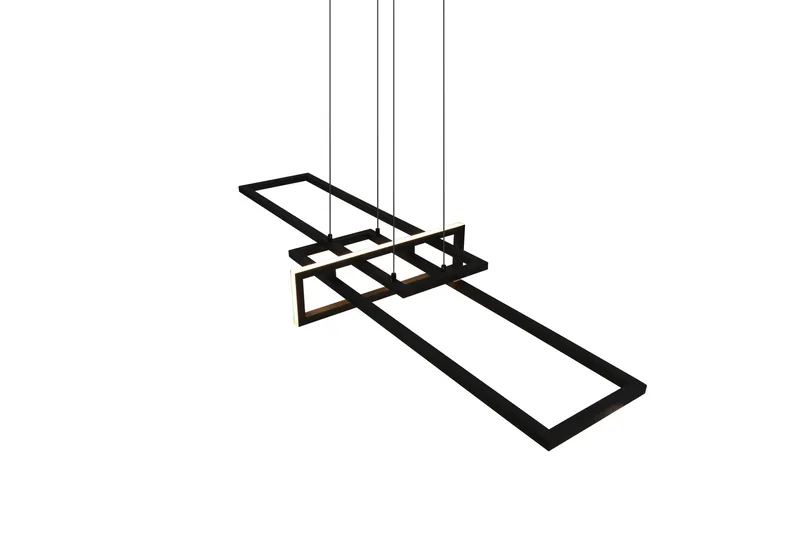 Trio Lighting Salinas LED loftlampe matsort - Matsort - Belysning - Lamper & indendørsbelysning - Køkkenlampe - Loftlampe køkken