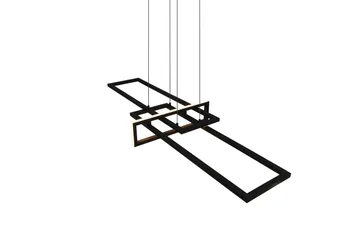 Trio Lighting Salinas LED loftlampe matsort - Matsort - Belysning - Lamper & indendørsbelysning - Køkkenlampe - Loftlampe køkken