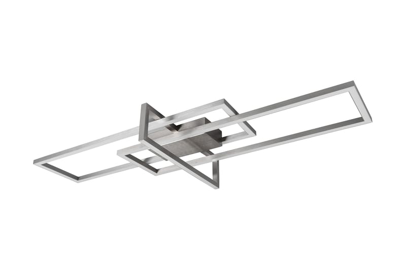 Trio Lighting Salinas LED plafond børstet stål - Belysning - Lamper & indendørsbelysning - Køkkenlampe - Loftlampe køkken