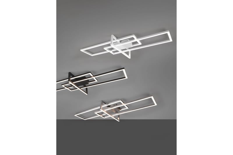 Trio Lighting Salinas LED plafond matsort - Matsort - Belysning - Lamper & indendørsbelysning - Køkkenlampe - Loftlampe køkken