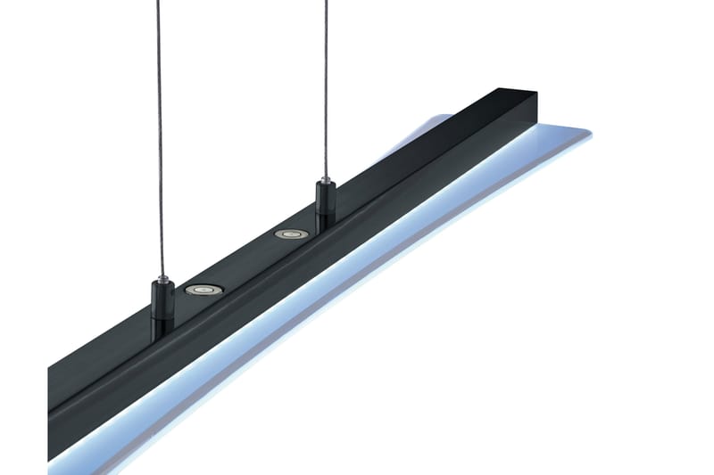 Trio Lighting Smash LED loftlampe matsort - Matsort/Hvid - Belysning - Lamper & indendørsbelysning - Køkkenlampe - Loftlampe køkken