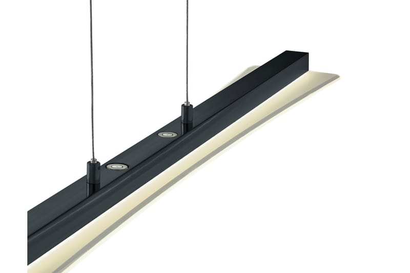Trio Lighting Smash LED loftlampe matsort - Matsort/Hvid - Belysning - Lamper & indendørsbelysning - Køkkenlampe - Loftlampe køkken