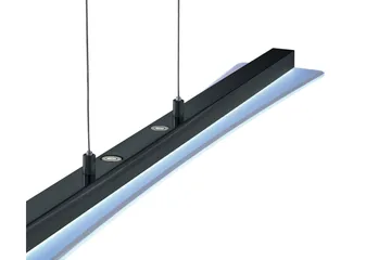 Trio Lighting Smash LED loftlampe matsort - Matsort/Hvid - Belysning - Lamper & indendørsbelysning - Køkkenlampe - Loftlampe køkken