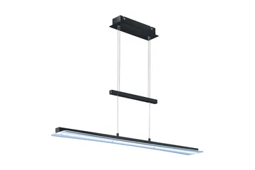 Trio Lighting Smash LED loftlampe matsort - Matsort/Hvid - Belysning - Lamper & indendørsbelysning - Køkkenlampe - Loftlampe køkken