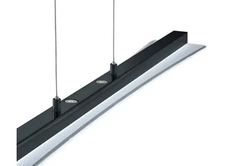 Trio Lighting Smash LED loftlampe matsort - Matsort/Hvid - Belysning - Lamper & indendørsbelysning - Køkkenlampe - Loftlampe køkken