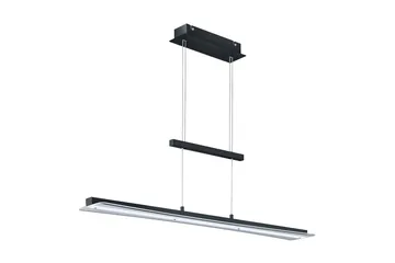 Trio Lighting Smash LED loftlampe matsort - Matsort/Hvid - Belysning - Lamper & indendørsbelysning - Køkkenlampe - Loftlampe køkken