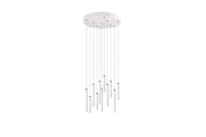 Trio Lighting Tubular LED loftlampe 40 cm mat hvid - Belysning - Lamper & indendørsbelysning - Køkkenlampe - Loftlampe køkken