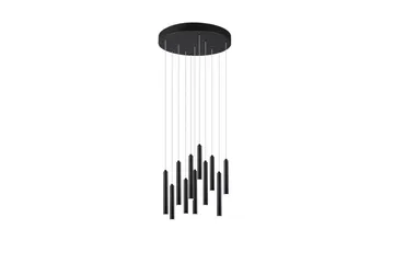 Trio Lighting Tubular LED loftlampe 40 cm matsort - Belysning - Lamper & indendørsbelysning - Køkkenlampe - Loftlampe køkken