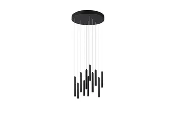 Trio Lighting Tubular LED loftlampe 40 cm matsort - Belysning - Lamper & indendørsbelysning - Køkkenlampe - Loftlampe køkken